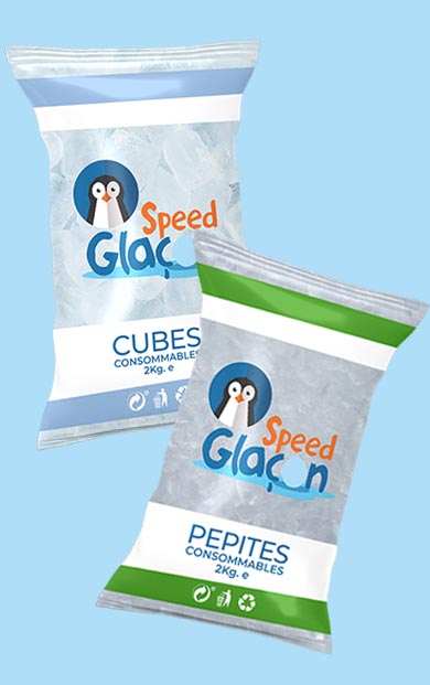 Sachet de glaçons